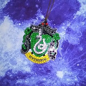 Harry Potter- Slytherin Keychain- Hand crafted